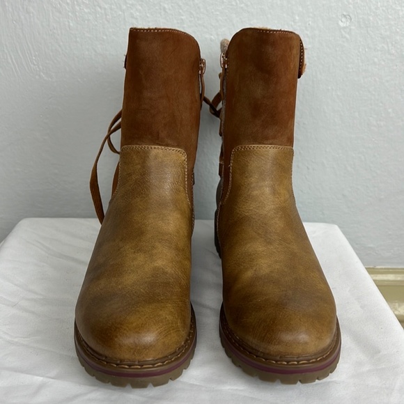 Patrizia by Spring Step Dawna Bootie (Brown) - 36 - Picture 2 of 16